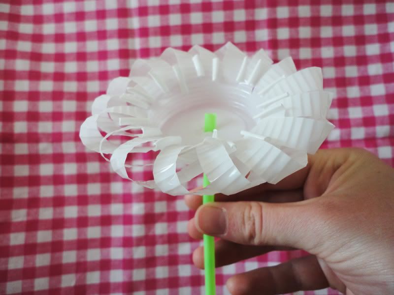 Plastic cup flower DIY Magical Daydream